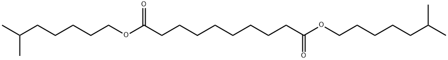 癸二酸二异辛酯 结构式