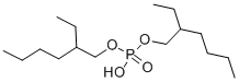 磷酸二异辛酯 结构式