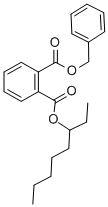 邻苯二甲酸苄酯2-乙基己基酯 结构式