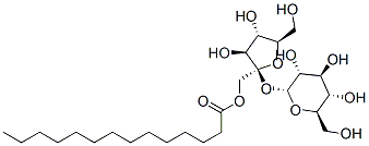 蔗糖肉豆蔻酸酯 结构式