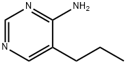 4-Pyrimidinamine, 5-propyl- (9CI) 结构式