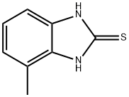 4-甲基-1H-苯并[d]咪唑-2(3H)-硫酮 结构式