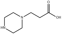 3-PIPERAZIN-1-YL-PROPIONIC ACID 结构式