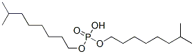 diisononyl hydrogen phosphate 结构式