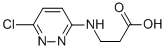 3-((6-氯哒嗪-3-基)氨基)丙酸 结构式