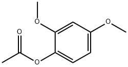 Acetic acid 2,4-dimethoxyphenyl ester 结构式