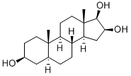 5alpha-Androstan-3beta,16beta,17beta-triol 结构式