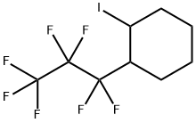 Cyclohexane,1-(1,1,2,2,3,3,3-heptafluoropropyl)-2-iodo-