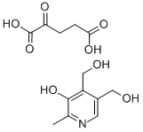 维生素B6-Α-酮戊二酸 结构式