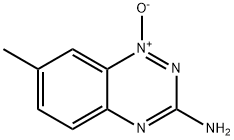 3-氨基-7-甲基-1,2,4-苯并三嗪-1-氧化物 结构式