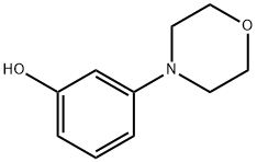 3-吗啉苯酚 结构式