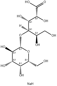乳糖酸钠 结构式