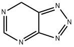 7H-1,2,3-Triazolo[4,5-d]pyrimidine (9CI) 结构式