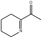 1-(3,4,5,6-四氢-2-吡啶基)乙酮 结构式