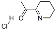 2-乙酰-3,4,5,6-四氢吡啶盐酸盐 结构式