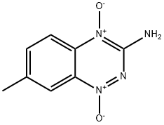 3-Amino-7-methyl-1,2,4-benzotriazine 1,4-dioxide 结构式