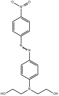 分散红19 C.I.11130 结构式