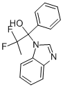2-METHYL-BENZIMIDAZOL-1-YL-2,2-DIFLUORO-1-PHENYLETHANOLE 结构式