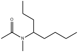 Acetamide,  N-methyl-N-(1-propylpentyl)- 结构式