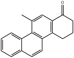 11-METHYL-1,2,3,4-TETRAHYDROCHRYSEN-1-ONE 结构式