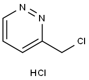 3-(氯甲基)哒嗪盐酸盐 结构式