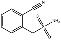 1-(2-氰基苯基)甲烷磺酰胺 结构式