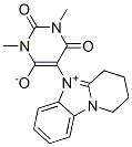 Pyrido[1,2-a]benzimidazolium, 1,2,3,4-tetrahydro-5-(1,2,3,4-tetrahydro -6-hydroxy-1,3-dimethyl-2,4-dioxo-5-pyrimidinyl)-, hydroxide, inner sa lt 结构式