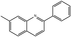 2-苯基-7-甲基喹啉 结构式