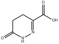 6-氧-1,4,5,6-四氢吡哒嗪-3-羧酸 结构式