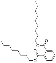 8-methylnonyl octyl benzene-1,2-dicarboxylate 结构式