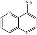 1,5-萘啶-4-胺 结构式