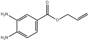 Benzoic acid, 3,4-diamino-, 2-propenyl ester (9CI) 结构式