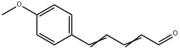 5-(4-methoxyphenyl)penta-2,4-dienal 结构式