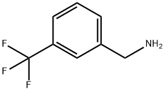 3-(三氟甲基)苯甲胺 结构式