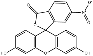 5-硝基荧光素 结构式
