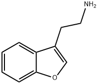 苯并呋喃-3-乙胺 结构式
