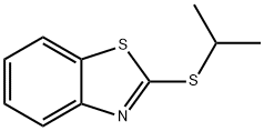 Benzothiazole, 2-[(1-methylethyl)thio]- (9CI) 结构式