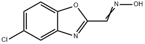 5-CHLORO-1,3-BENZOXAZOLE-2-CARBALDEHYDE OXIME 结构式