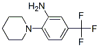 N-(2-氨基-4-三氟甲苯基)哌啶 结构式