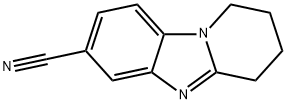 Pyrido[1,2-a]benzimidazole-7-carbonitrile, 1,2,3,4-tetrahydro- (7CI,8CI,9CI) 结构式