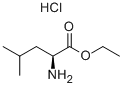 L-亮氨酸乙酯盐酸盐 结构式