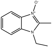 1H-Benzimidazole,1-ethyl-2-methyl-,3-oxide(9CI) 结构式