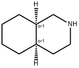 REL-(4AR,8AR)-十氢异喹啉 结构式