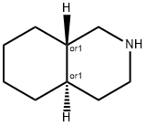 反-十氢异喹啉 结构式