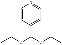 4-(二乙氧基甲基)吡啶 结构式