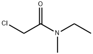 2-氯-N-乙基-N-甲基乙酰胺 结构式