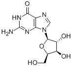 9-(BETA-D-木糖)鸟嘌呤核苷,木糖鸟苷 结构式