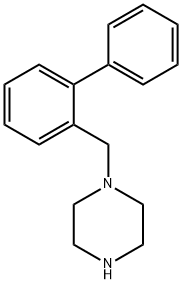 1-(联苯-2-YL)哌嗪双盐酸盐 结构式