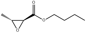Oxiranecarboxylic acid, 3-methyl-, butyl ester, (2S,3R)- (9CI) 结构式