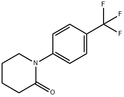 1-(4-TRIFLUOROMETHYL-PHENYL)-PIPERIDIN-2-ONE 结构式